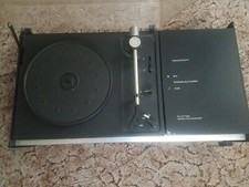 Phonokoffer - Phonett - mit Bed.anleitung, Kassenzettel u. Orig Garantieschein