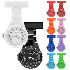 Krankenschwesteruhr Schwesternuhr Kitteluhr mit Nadel Taschenuhr Pflegeuhr