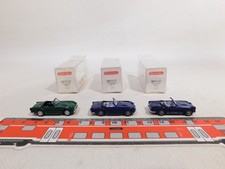 3x Wiking H0 1:87 Modell PKW