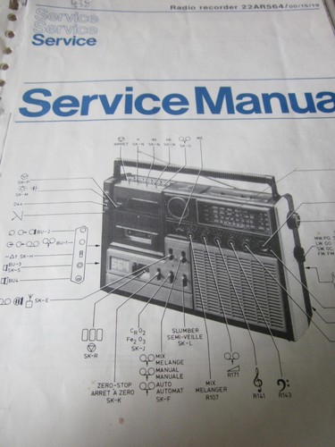 Philips radio recorder - radio,