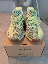 Yeezy adidas neon yellow - yeezy,