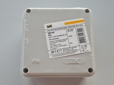 Aufputz Verteilerbox 100x100x50 Verteilerkast extra groß KM41233 IP44: 12 Stück