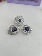 Bollywood Indisch Pakistanisch Ameican Diamond Schmuck Set 