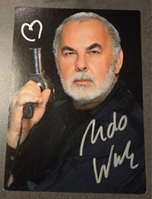 Udo Walz orig. Autogrammkarte verstorben 2020