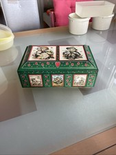 E. Otto Schmidt Lebkuchen Nürnberg Blechdose mit Hummel Motiven