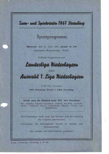 Fussball programmheft 47 - fussball-programmheft, 46/47