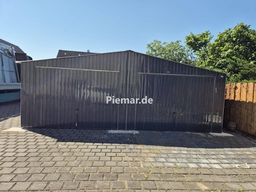 Blechgarage 7x7x2 75m - 7x7x2,75m, kfz