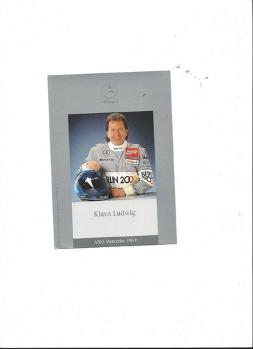 Klaus ludwig team mercedes - -,