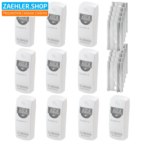 Heizkostenverteiler 10x qundis - heizkostenverteiler,
