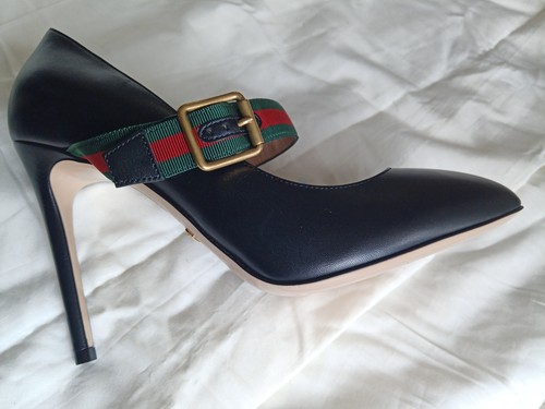 Gucci pumps schwarz leder - pumps,