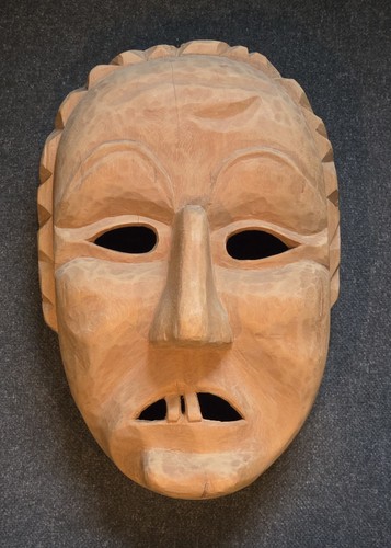 Maske holzmaske holzlarve - maske,