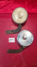 2 Zusatz Rallye Scheinwerfer für Peugeot 404, SEV Marchal 0632, 160mm