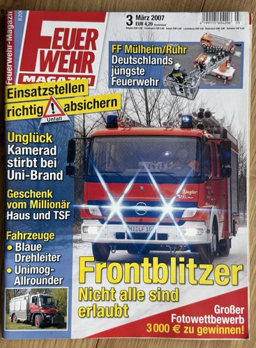 Feuerwehr magazin 2007 fire - feuerwehr, 3/2007,