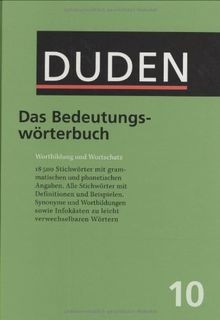 Der duden bde bd - bde.,, bd.10