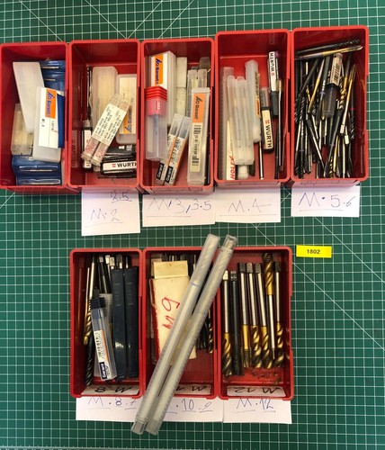 Profi gewindebohrer set - gewindebohrer,