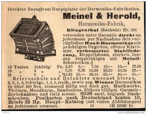 Original werbung 1911 - -,