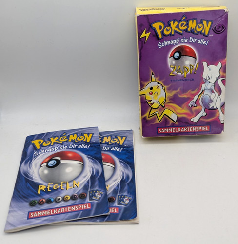 Pokemon themendeck zapp - -,