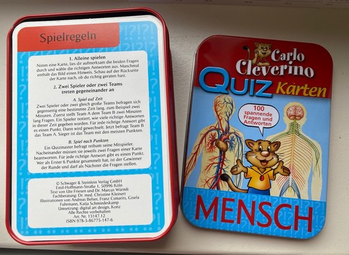 Quizkarten mensch 100 - quizkarten,