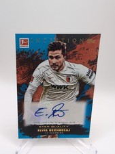 Topps Inception Bundesliga Elvis Rexhbecaj Autogramm Blue 99 FC Augsburg