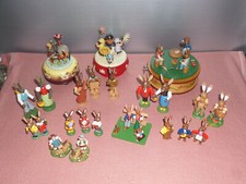 ESCO Glässer Hubrig SW KWO Osterhasen farbig zur Auswahl Sammlung Erzgebirge