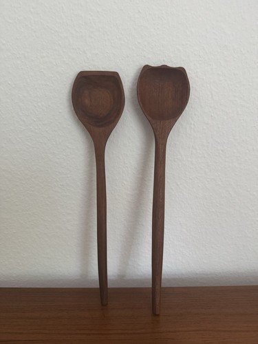Salatbesteck teak teakholz - salatbesteck,