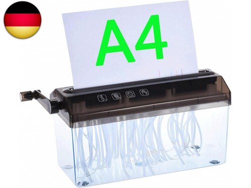 Manueller aktenvernichter - manueller,