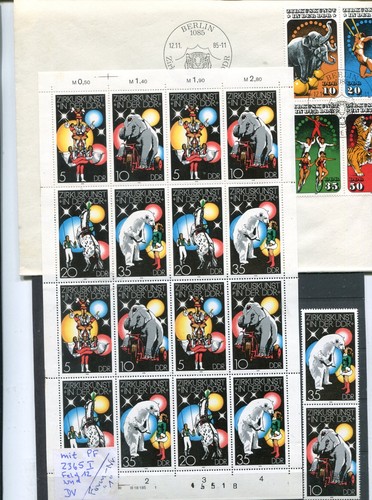 Ddr zirkus bogen 2365 - bogen,,
