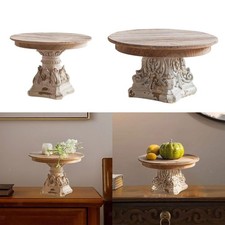 Holz Tablett Bauernhaus Theke Obst Halter dekorative rustikale Servierplatte