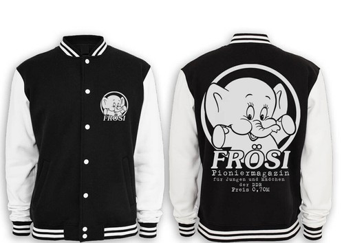Frösi collegejacke ostalgie - collegejacke,