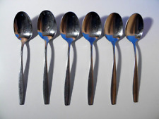 6 schöne Speise-Löffel von WMF * Modell Lüneburg * Cromargan * Suppenlöffel *