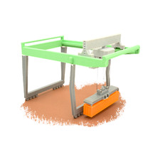 Umschlagkran Bahn mit