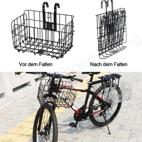 Fahrradkorb hinten mit halter - fahrradkorb,