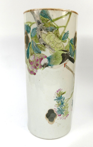 Große china vase handbemalt - china,
