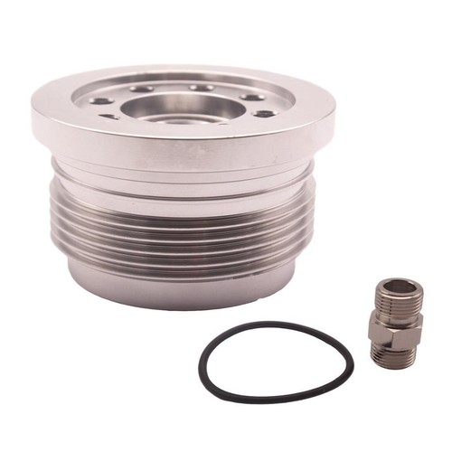 Billet aluminium oil sandwich - aluminium,