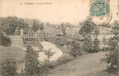 Vianne pont sur - pont,
