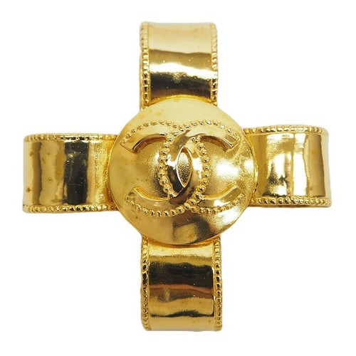 Chanel coco mark cross ribbon - cross,