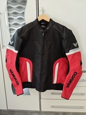 VANUCCI VSJ-2  Motorrad- Lederjacke Herren mit protektoren, Gr. 56, wie neu