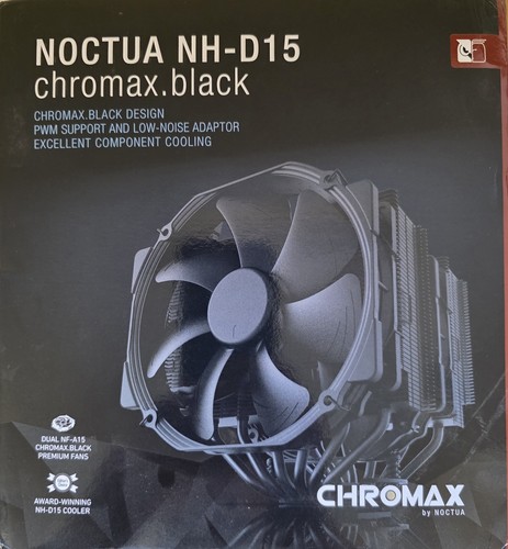 Noctua d15 chromax black - noctua, chromax.black