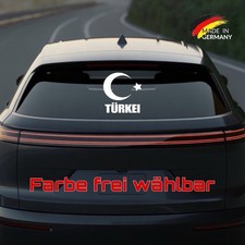 Auto Aufkleber Türkei Türkiye Turkey Wappen Flag Fahne Auto Sticker Folie #3
