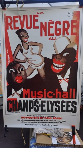Großes altes plakat music - altes,