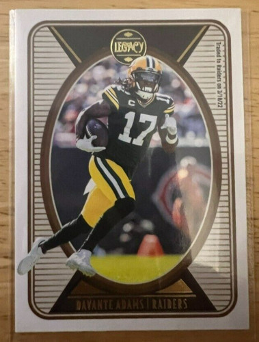 Davante adams 2022 panini - davante,