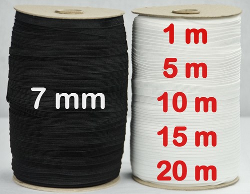 Gummiband gummilitze 7mm - gummiband,