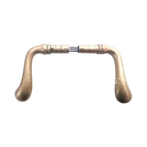 Jugendstil türdrücker welle - jugendstil,