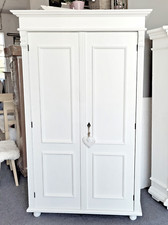 Schrank Dielenschrank Bauernschrank Weiss shabby Vintage Landhauswelt
