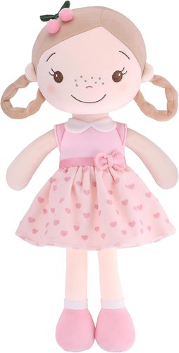 Weiche stoffpuppe schutzengel - stoffpuppe,