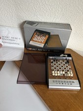 Mini Schach Computer Novag Micro II Chess Sensor Schachbrett 1982 Nr. 8111