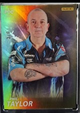 Panini darts PDC Premier League Sammelkarte Phil Taylor/9