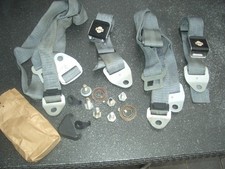 2x Trabant Sicherheitsgurt - DOBLINA - Aus alter DDR Garage