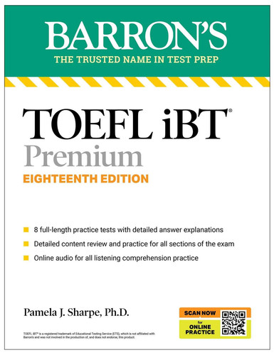 Toefl ibt premium with - premium, 8