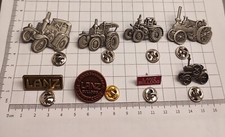 8er SET, PIN/Anstecker: LANZ BULLDOG Logos/Oldtimer Traktor/Trecker Modelle etc